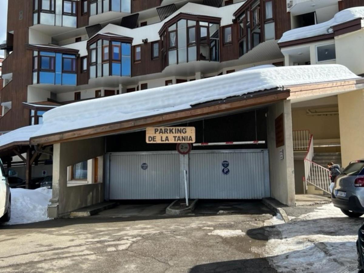 Appartement La Tania 2 Pieces Garage Dans Chalet Pied Pistes Buitenkant foto