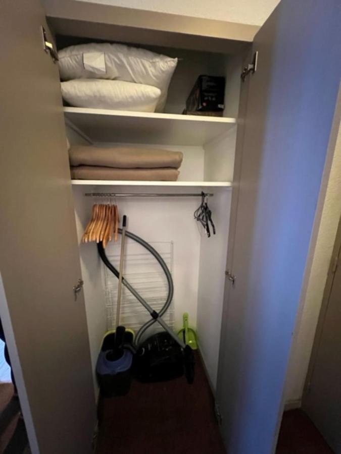 Appartement La Tania 2 Pieces Garage Dans Chalet Pied Pistes Buitenkant foto